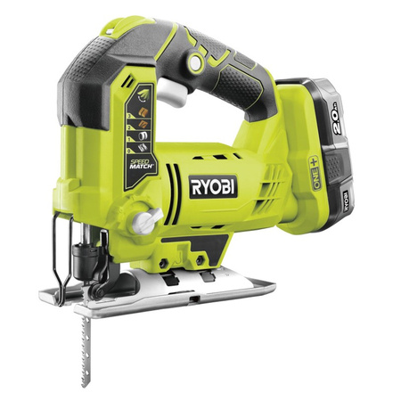 RYOBI Zestaw produktowy R18JS-120S Wyrzynarka akumulatorowa 18V 1x2.0Ah