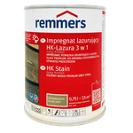 Remmers HK Lasur Grey Protect 0,75 L Srebrnoszary – Impregnat 3w1 do drewna