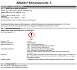 Ardex P 82 – żywiczna, 2K gruntówka na gładkie, zwarte podłoża, 6 kg
