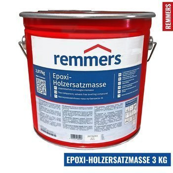 Remmers EPOXI-HOLZERSATZMASSE 3kg Bezrozpuszczalnikowa 2-składnikowa masa wyrównująca