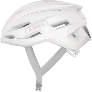 ABUS StormChaser ACE pure white (L) Lekki kask szosowy z regulacją