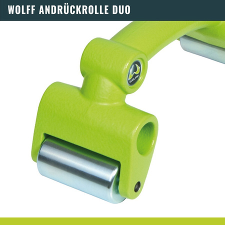 WOLFF Andrückroller Duo – wałek dociskowy do łączeń wykładzin i dywanów