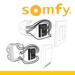 Somfy IZYMO SHUTTER io 1822660 sterowanie zdalne przewodowym napędem rolet