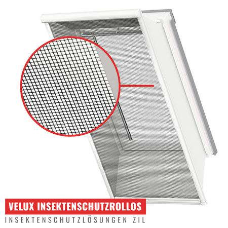 VELUX ZIL MK06 0000SWL – moskitiera rolowana 76x200 do okien dachowych