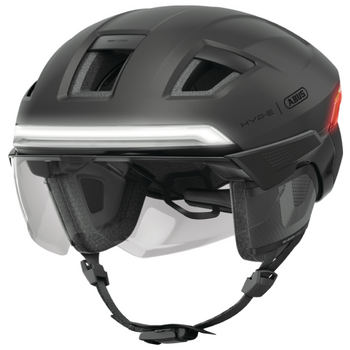ABUS HYP E ACE volcano titan (S) Kask miejski z LED i systemem regulacji