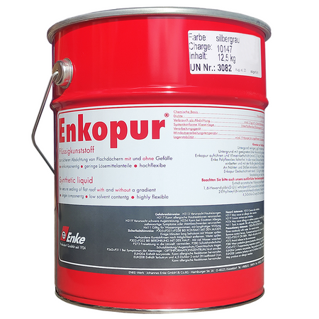 Enke Enkopur Srebrno-szary 12,5 kg + włóknina 30cm x 9m