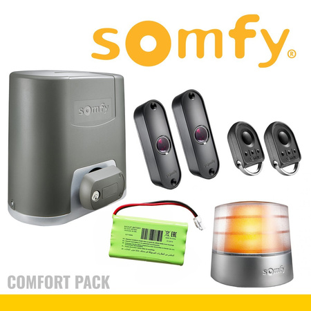 Zestaw Somfy Elixo 500 3S io Comfort Pack