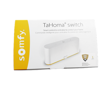 Somfy TaHoma Switch Smart Home & Somfy 1822617 Plug io 1800W 