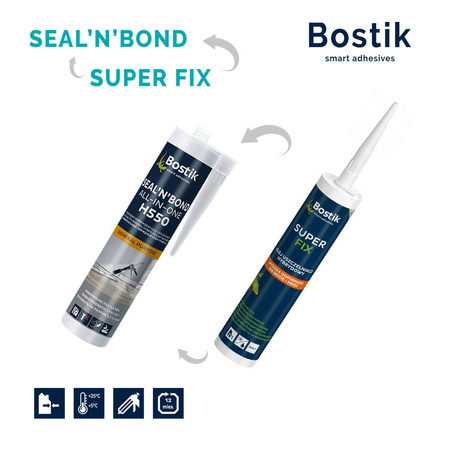 Bostik H550 Seal’N’Bond All-In-One 290ml Uniwersalny klej-uszczelniacz