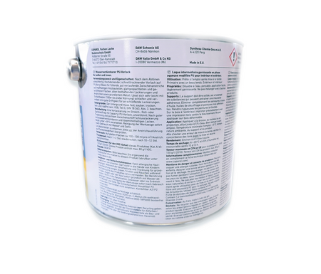 CAPAROL Capacryl PU Vorlack 2,4 L Biały – wodny lakier podkładowy do drewna