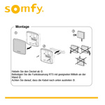 Outlet (5772 const) Somfy 1841022/2400556 RTS odbiornik