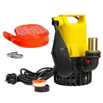 BANDLOO JP50000 – Zestaw pompy Jung U3KS + wąż 20m + przyłącze DN 32 + akcesoria