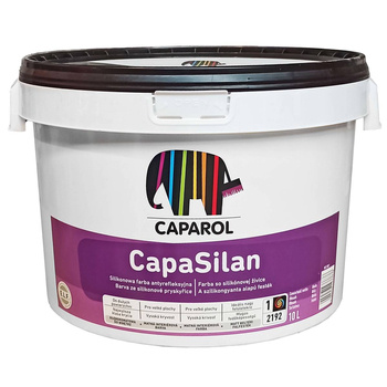 CAPAROL CapaSilan  farba silikonowa do wnętrz10L Biały