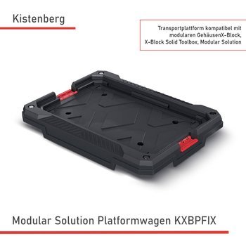 KXBPFIX platforma transportowa kompatybilna ze skrzyniami modułowymi X-Block Solid Toolbox, Modular Solution
