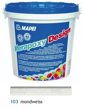MAPEI Kerapoxy Design - Epoxidharzfugenmörtel Mondweiss 103 3 KG