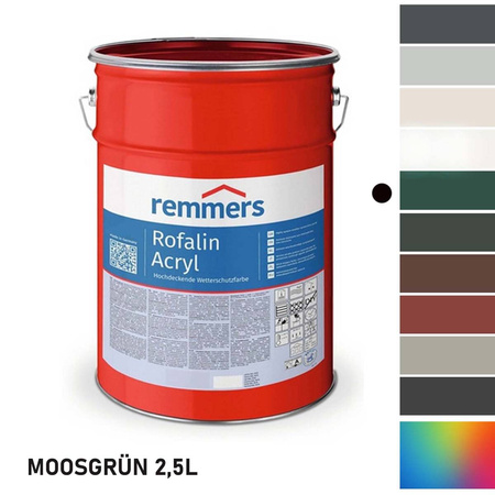 REMMERS ROFALIN ACRYL   MOOSGRÜN 2,5L