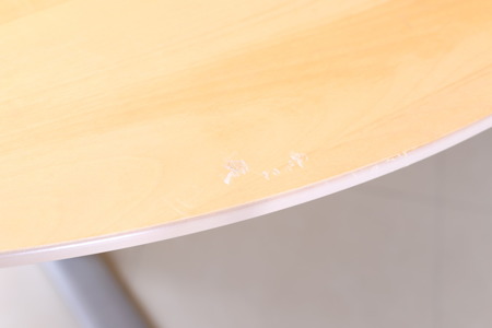 Solidne biurko elektryczne Lewe Blat - brzoza, szara okleina 180x115 cm